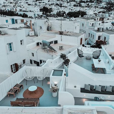 Вилла Roofs Of Chora (Adults Only) Mykonos Town Экстерьер фото