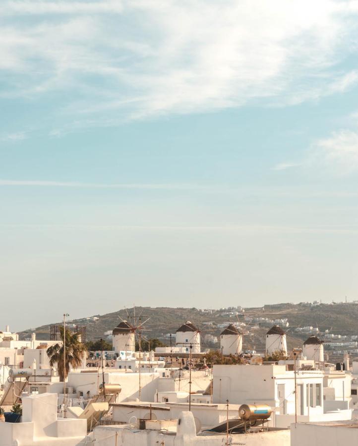 Вилла Roofs Of Chora (Adults Only) Mykonos Town Экстерьер фото